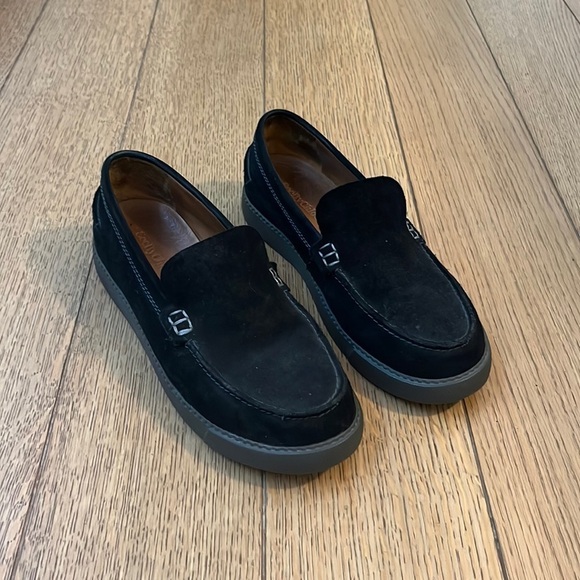 See by Chloe Black Suede Slip On Loafers Size 7.5 - Picture 3 of 11